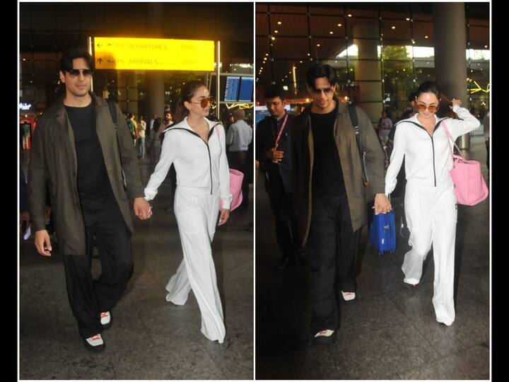 Sidharth Malhotra and Kiara Advani are one of the power couples of Bollywood. The duo was seen walking hand-in-hand as they got spotted at the Mumbai airport on Tuesday.