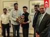 MK stalin at Singapore : சிங்கப்பூரில் கெத்தா, ஸ்டைலா, மாஸ் காட்டும் ஸ்டாலின்!