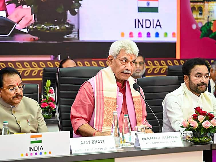 G20 Meet In Kashmir UN Presence Indicates World Wants India To Host Events In Kashmir LG Manoj Sinha On Pakistan 'UN Presence Indicates World Wants India To Host Events In Kashmir': LG Manoj Sinha Slams Pak Comments