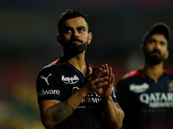 IPL 2023 Virat Kohli shared emotional post grateful for RCB fans on twitter know details IPL 2023 : प्लेऑफमधील आव्हान संपल्यानंतर विराट कोहली भावूक, सोशल मीडियावर पोस्ट करत म्हणाला....