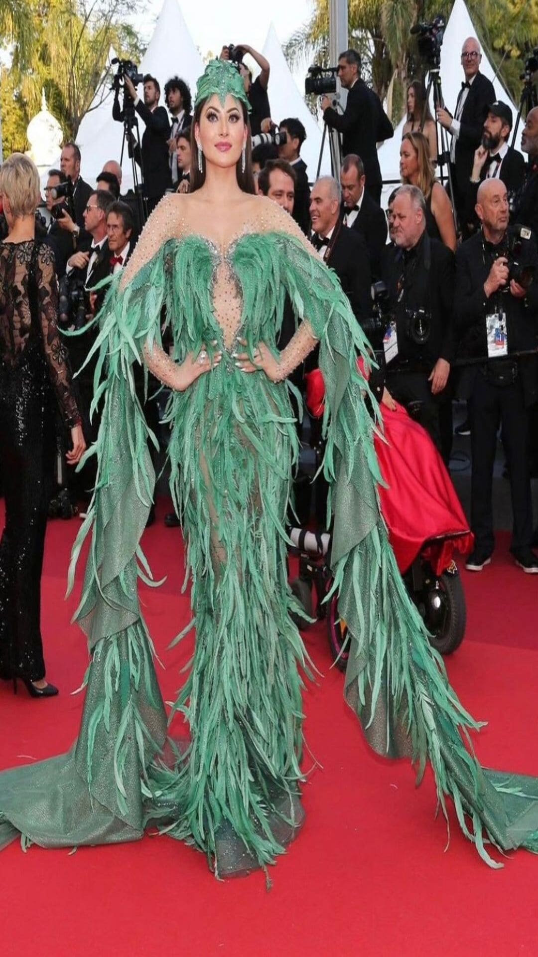 strapless open back dress Vanessa Hudgens Black 2025 Vanity Fair Party Feather Prom Dress  Celebrity  Glamz