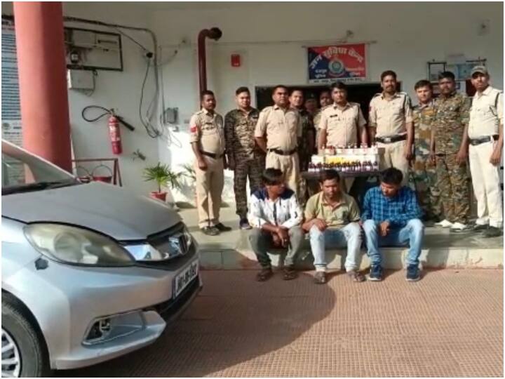 balrampur police arrested three suspect with prohibited tablets injection and syrup ann Balrampur: नशीले टैबलेट के साथ 3 तस्कर गिरफ्तार, पुलिस से छुपने लग्जरी कार से करते थे स्मगलिंग