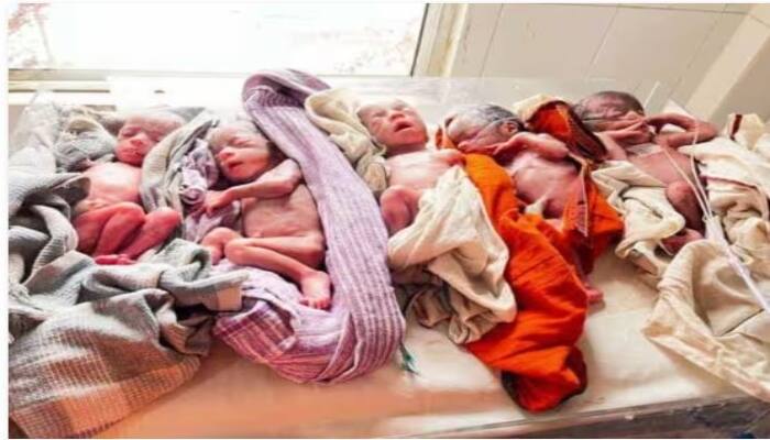 Woman gave birth to 5 Children in Ranchi Rims Jharkhand News Woman Gives Birth to 5 Children : ਰਾਂਚੀ ਦੇ ਰਿਮਸ 'ਚ ਔਰਤ ਨੇ ਦਿੱਤਾ 5 ਬੱਚਿਆਂ ਨੂੰ ਜਨਮ, ਡਾਕਟਰ ਬੋਲੇ - 'ਮਾਂ ਅਤੇ ਸਾਰੇ ਬੱਚੇ ਸਿਹਤਮੰਦ'