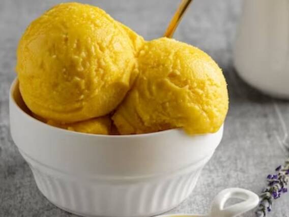 Eggless Mango Ice Cream: हिट वेव में पेट को रखना है ठंडा तो घर पर बनाएं Eggless मैंगो आइस्क्रीम