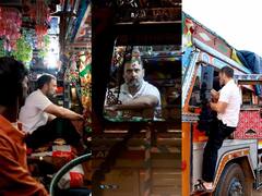 Rahul Gandhi Truck Ride : मैं निकला गड्डी लेके... अंबाला ते चंदीगडदरम्यान राहुल गांधींचा ट्रकने प्रवास, फोटो व्हायरल