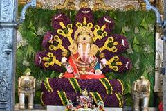 Dagadusheth Ganpati : शेषात्मज गणेश जयंतीनिमित्त 'दगडूशेठ' गणपती मंदिरात शेषनागाच्या प्रतिकृतींची पुष्पसजावट
