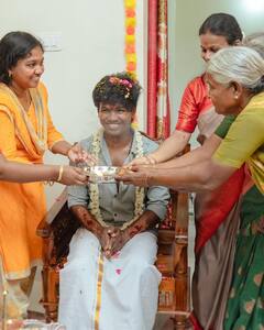 RND Wedding : ‘மால டம் டம்… மஞ்சர டம் டம்…' மாலை மாற்றிய கனா காணும் காலங்கள் ஜோடி!