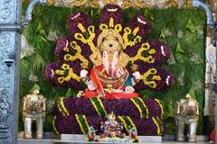 Dagadusheth Ganpati : शेषात्मज गणेश जयंतीनिमित्त 'दगडूशेठ' गणपती मंदिरात शेषनागाच्या प्रतिकृतींची पुष्पसजावट