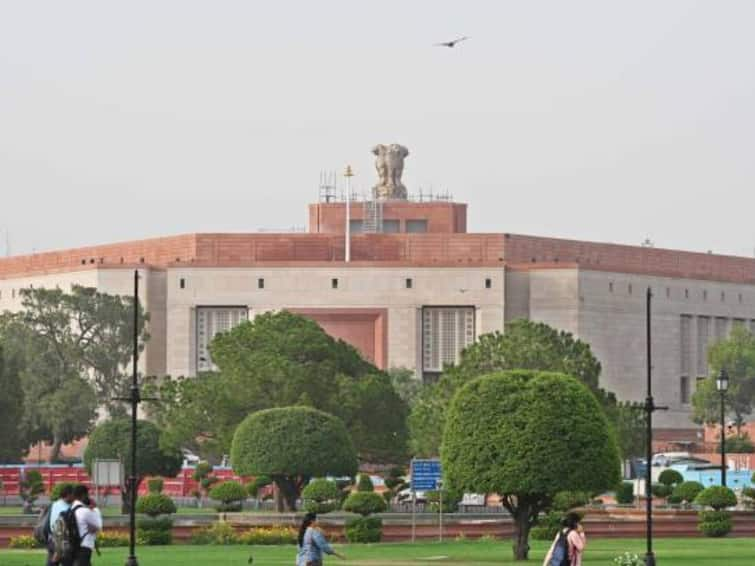 Peacock Themed Lok Sabha, National Flower Lotus In Rajya Sabha , Here's How New Parliament Will Look Like Peacock-Themed Lok Sabha, National Flower Lotus In Rajya Sabha, Here's How New Parliament Will Look Like