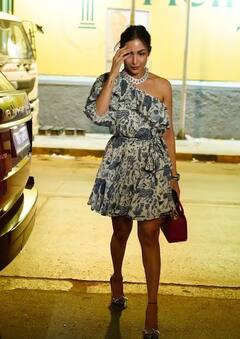 શોર્ટ ડ્રેસ સાથે હાઇ હિલ્સ પહેલી Malaika Arora લાગી ખૂબ સ્ટાઇલિશ