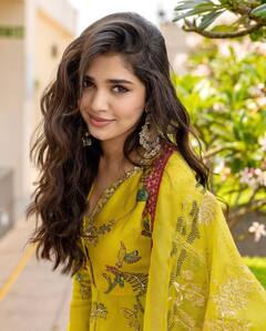 పసుపు రంగు చుడిదార్ లో - ముద్దబంతిలా మెరిసిపోతున్న బేబమ్మ!