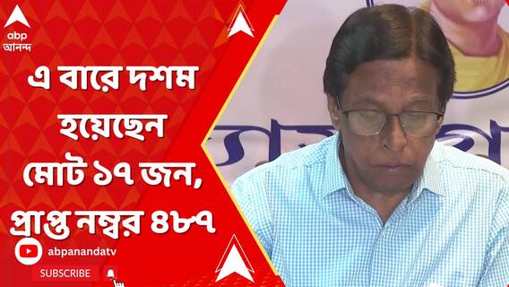 এ বারে দশম হয়েছেন মোট ১৭ জন, প্রাপ্ত নম্বর ৪৮৭