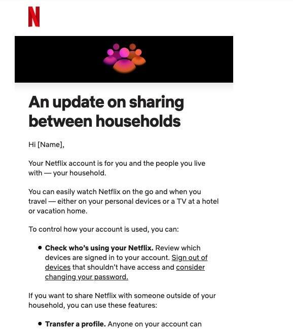 Big Updates: હવે Netflixનો પાસવર્ડ કોઇની પણ સાથે શેર નહીં કરી શકાય, બદલાયો નિયમ