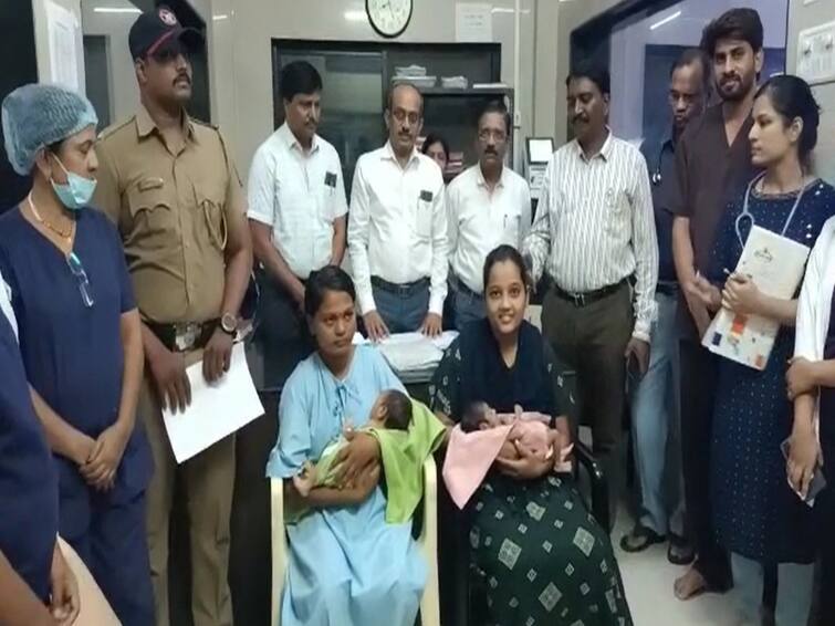 maharashtra news nashik news police conducted DNA test to identify real parents of newborn baby jalgaon story Maharashtra Jalgaon News : बाळांची अदलाबदल झाल्यानं डीएनए चाचणी केली; अन् दोन्ही मुलं आपापल्या जन्मदात्या आईच्या कुशीत विसावली