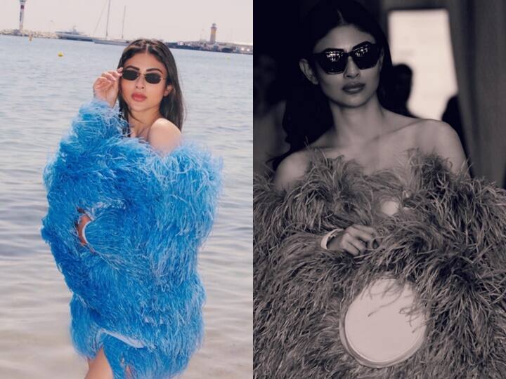 Mouni Roy Trolled On Her Cannes Look Users Commenting On Her Dress Called its Like Fish Net Mouni Roy Trolled: 'ये मछली पकड़ने की जाली क्यों लग रही?' कान्स में मौनी रॉय का ये लुक देख यूजर्स ने उड़ाया मजाक