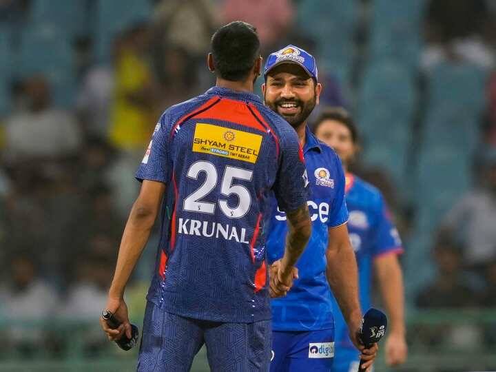 IPL 2023 Eliminator Match Mumbai Indians Won The Toss And Decided To Bat First against Lucknow Super Giants see playing 11 IPL 2023 Eliminator Match: मुंबई ने टॉस जीतकर किया पहले बैटिंग का फैसला, प्लेइंग इलेवन में पढ़ें किस खिलाड़ी की हुई एंट्री