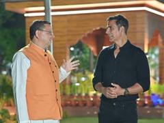 CM पुष्कर सिंह धामी के साथ खास अंदाज में नजर आए अक्षय कुमार, इस काम की जमकर की तारीफ, देखें तस्वीरें