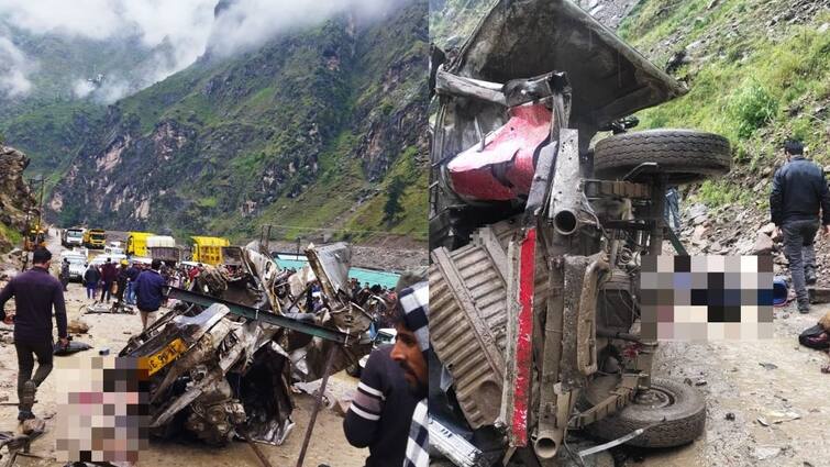 Kishtwar Road Accident: 7 dead, many injured as cruiser falls into pothole in Jammu and Kashmir's Kishtwar Kishtwar Road accident: જમ્મુ-કાશ્મીરના કિશ્તવાડમાં ક્રુઝર ખાડામાં ખાબકી, 7ના મોત, અનેક ઘાયલ