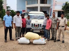 बस्तर: बोलेरो में सवार पांच तस्करों को पुलिस ने दबोचा, सात लाख की कीमत का 75 किलो गांजा बरामद