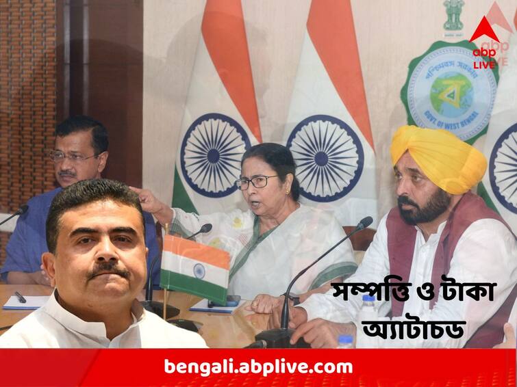 Suvendu Adhikari attacks Mamata Banerjee and Arvind Kejriwal meeting using State Secretariat Suvendu Adhikari : 'রাজ্য সচিবালয়কে অনৈতিকভাবে ব্যবহার...', শুভেন্দুর ট্যুইট-নিশানায় মমতা-কেজরিওয়াল বৈঠক