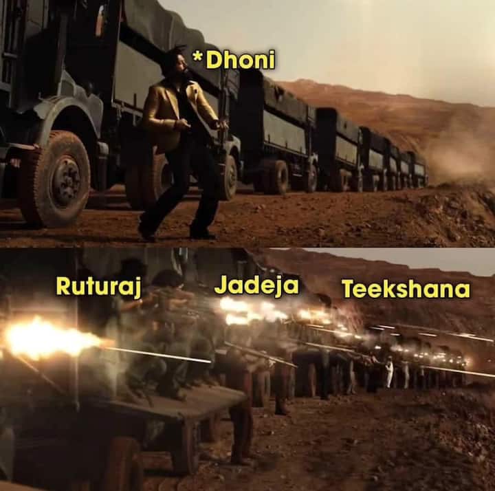 கே.ஜி.எஃப் ராக்கிக்கு கலாஷ் நிக்காவ் இருக்கு, சென்னை சூப்பர் கிங்ஸிற்கு தல தோனி இருக்காரு