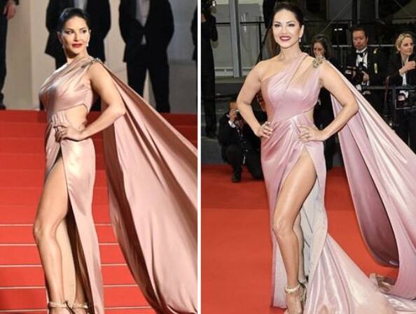 Sunny Leone : Anurag Kashyap Helps Sunny Leone With Dress to Pose During Kennedy Premiere at Cannes Sunny Leone : અનુરાગ કશ્યપે Cannesમાં સની લિઓનીની બચાવી 'લાજ'- જુઓ Video