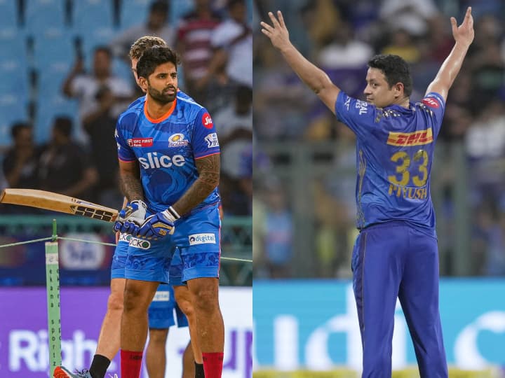 IPL 2023: Mumbai Indians not behind even in Orange-Purple Cap race, Surya-Piyush Chawla continues to shine