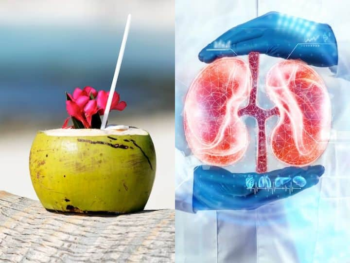 Coconut Water For Kidney: किडनी वेस्ट को शरीर से बाहर निकालने का काम करती है. ये न सिर्फ खून को साफ रखने में मदद करती है, बल्कि बॉडी के कई इलेक्ट्रोलाइट्स को भी बैलेंस करती है.