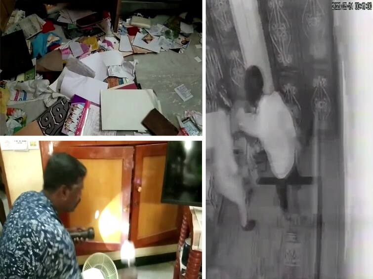 Villupuram Crime news broke into an unoccupied house in Vikravandi and stole jewelry and money TNN Crime: விக்கிரவாண்டியில் ஹெல்மெட் கொள்ளையர்கள் அட்டகாசம்; யாருமில்லாத வீட்டை உடைத்து நகை, பணம் கொள்ளை