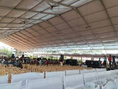 Ratnagiri News: मुख्यमंत्री एकनाथ शिंदे आज रत्नागिरी दौऱ्यावर, कार्यक्रमस्थळी खास जर्मन हँगर पद्धतीचा मंडप