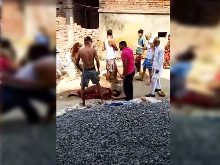 Bihar Nalanda Woman Beaten Up on The Road by Neighbours in Land Dispute Blame on Bihar Police ann बिहार के नालंदा में सड़क पर पटककर महिला की बेरहमी से पिटाई, पीड़िता बोली- पुलिस भी नहीं सुनती