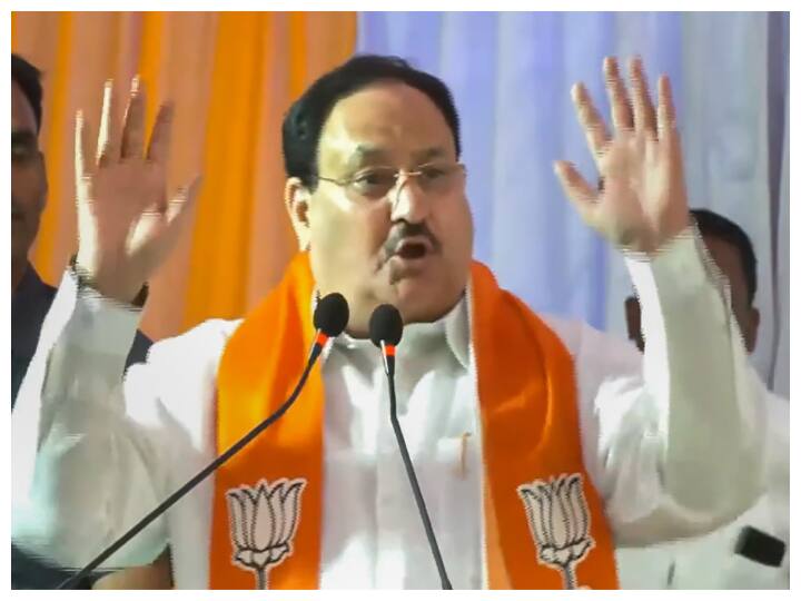 BJP Karyakartas felicitate PM Modi JP Nadda says Some people go abroad and slander country Narendra Modi talked about India PM Modi three country visit 'कुछ लोग विदेश जाकर देश पर करते हैं छींटाकशी, आपने भारत की बात रखी'- जेपी नड्डा ने PM मोदी का किया स्वागत