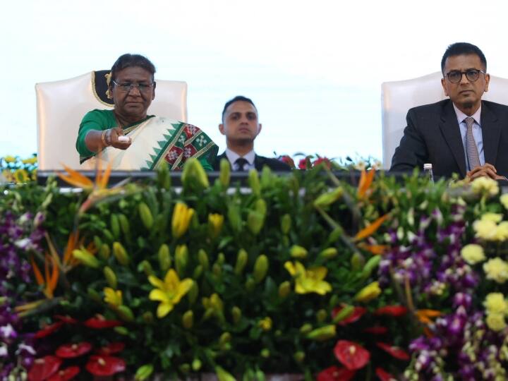 President Draupadi Murmu  Jharkhand HC inaugurated your responsibility to provide justice to people in true sense ANN President Murmu In Jharkhand: 'लोगों को सही मायने में न्याय दिलाना आपकी जिम्मेदारी', HC उद्घाटन समारोह में बोलीं राष्ट्रपति द्रौपदी मुर्मू