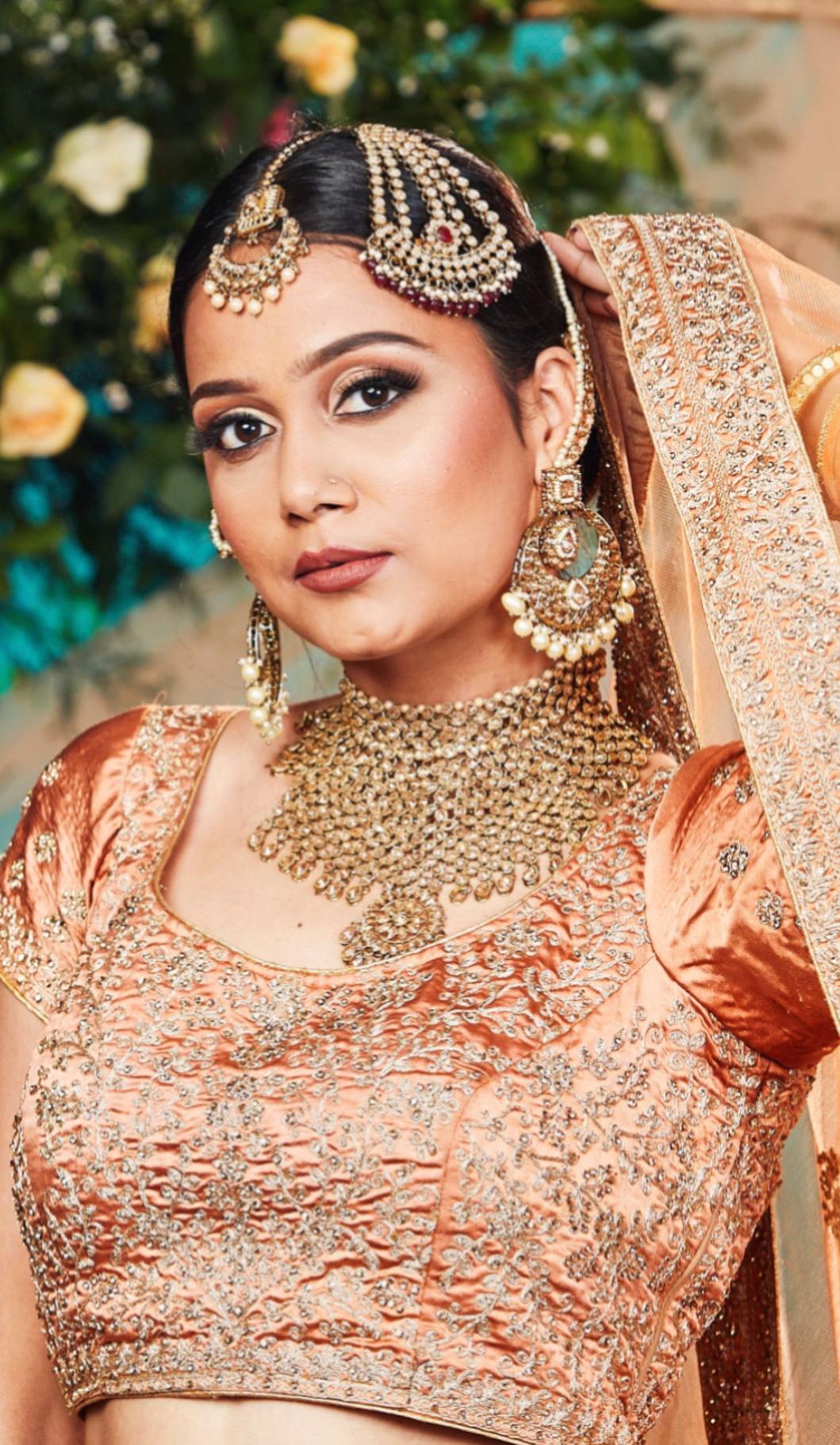 Photo of Peach and Light Orange Bridal Lehenga with Zardozi Work | Bridal  couture week, Bridal lehenga, Indian bridal wear