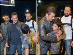 Salman Khan Hugs Young Fan Despite High Security At The Airport, Wins Hearts On Internet