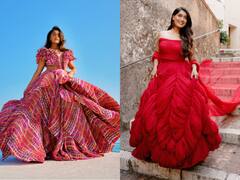 Instagram Influencer Niharika NM Oozes Elegance At The Red Carpet In Cannes Film Festival