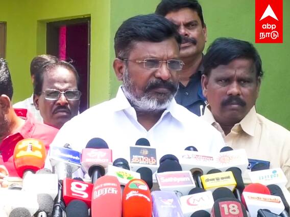 Thirumavalavan press meet : “பாஜக பண்றதுல உள்நோக்கம் இருக்கு” விளாசும் திருமா