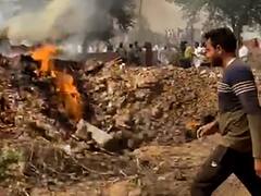 राजस्‍थान: मकान पर क्रैश होकर गिरा मिग-21, तीन महिलाओं की मौत, परिवार को 5-5 लाख मुआवजे का एलान