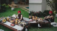 Diljit Dosanjh: ਦਿਲਜੀਤ ਦੋਸਾਂਝ ਨੂੰ ਖੁੱਲ੍ਹੇ 'ਚ ਖਾਣਾ ਖਾਂਦੇ ਦੇਖ ਫੈਨਜ਼ ਨੇ ਪੁੱਛਿਆ ਮਜ਼ਾਕੀਆ ਸਵਾਲ- 'ਮੱਛਰ ਹੈਗਾ ਬਾਈ ਹੈਥੇ ?'