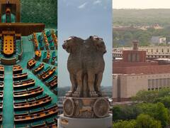 New Parliament Building : पाहा भारताच्या नव्या भव्यदिव्य संसद भवनाचे फोटो!