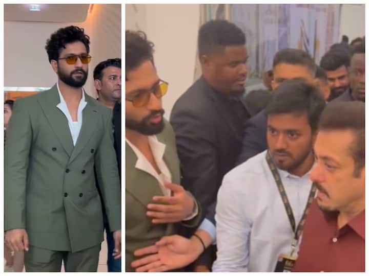 IIFA 2023: Salman Khan's Security Pushes Away Vicky Kaushal In A Viral Video - WATCH Caught On Camera: Salman Khan's Security Pushes Away Vicky Kaushal At IIFA Event — Watch Viral Clip