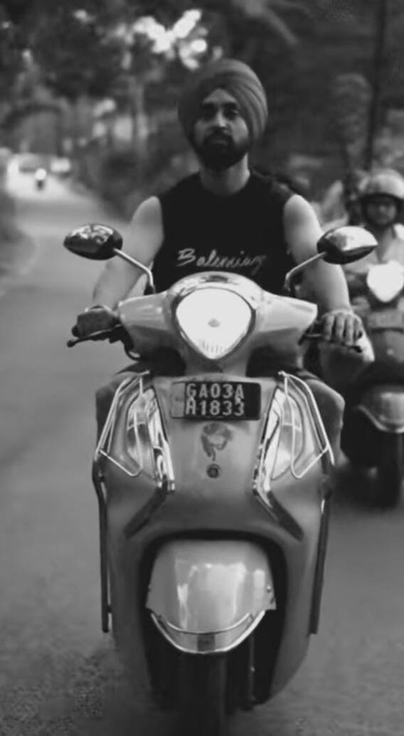 ਦਿਲਜੀਤ ਦੋਸਾਂਝ ਗੋਆ ਦੀ ਸੜਕਾਂ 'ਤੇ ਐਕਟਿਵਾ ਚਲਾਉਂਦੇ ਆਏ ਨਜ਼ਰ