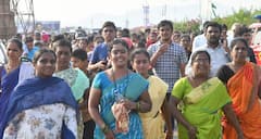 అమరావతి ఆర్‌-5 జోన్‌లో ఇళ్ల స్థలాల పంపిణీకి భారీగా హాజరైన జనం