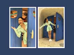 Rakul Preet Singh Poses In A Light Green Co-Ord Set. Take A Look