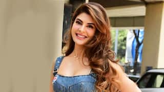 Jacqueline Fernandez एयरपोर्ट पर क्लासी लुक में हुईं स्पॉट
