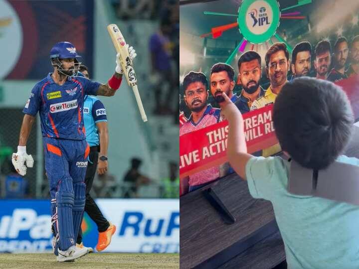 Kl Rahul Gifted His Signed Team Jersey 4 year Old Fan Picked Him As The Best Player IPL 2023: केएल राहुल का 4 साल की बच्ची ने जीत दिल, स्टार खिलाड़ी ने भेजी ऑटोग्राफ वाली जर्सी