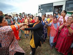 Over 4,000 Devotees, Including Kashmiri Pandits, Leave For Kheer Bhawani Mela In Kashmir. IN PICS