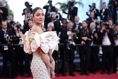 Anushka Sharma Makes Her Debut At The 76th Cannes Film Festival In Off-Shoulder Gown - See Pics