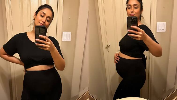 Mom-To-Be Ileana D'Cruz Flaunts Her Baby Bump In New Photos Ileana D'Cruz: পৃথিবীতে আসতে চলেছে প্রথম সন্তান, উচ্ছ্বসিত ইলিয়ানা প্রকাশ্য়ে আনলেন বেবি বাম্পের ছবি