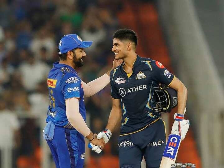 GT vs MI IPL 2023 Qualifier 2 Gujarat Titans Set Target 234 Runs Against Mumbai Indians Shubman Gill Century GT vs MI, 1st Innings Highlights:गुजरात ने मुंबई को दिया 234 रनों का लक्ष्य, शुभमन गिल ने खेली 129 रनों की तूफानी पारी